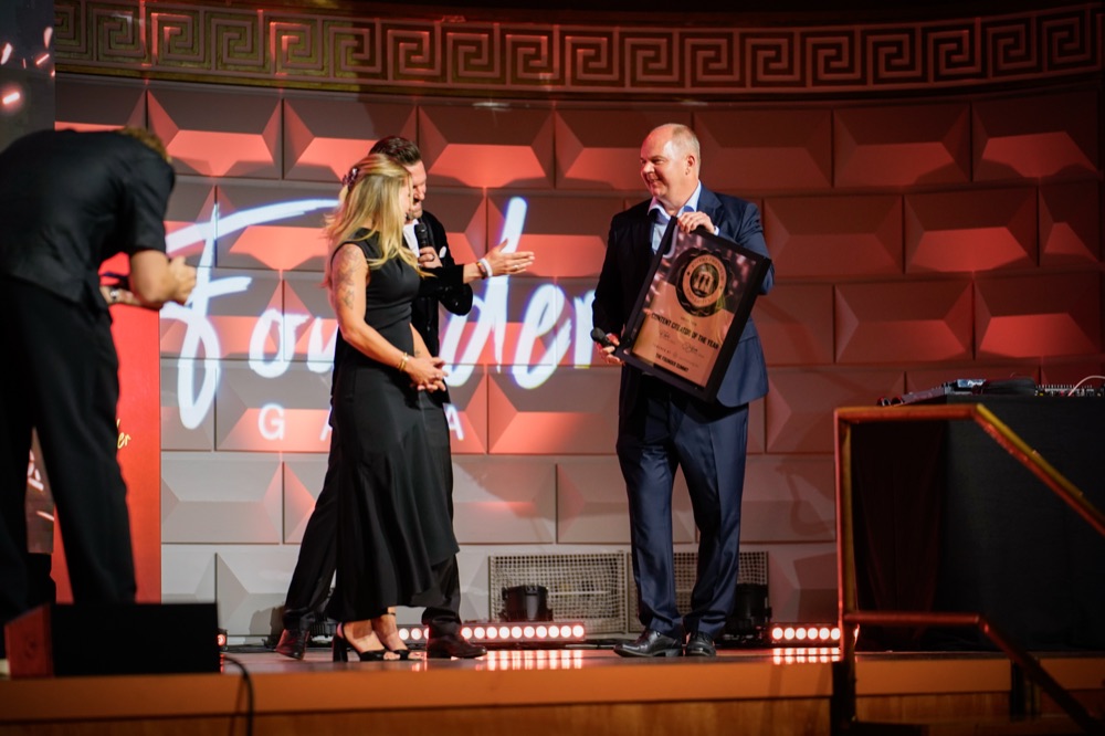 Auszeichnung bei der Founder Summit Gala